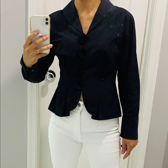 Anne Fontaine Made in France rose button shirt - Picture 2 of 10